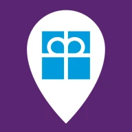 App-Icon des Sozialstadtplans Bremen – weißes Diakonie-Kronen-Logo auf lila Karten-Pin